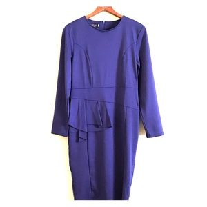 💙Blue Long-Sleeve “H” Dress💙